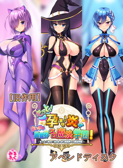 【旧作用】もっと！孕ませ！炎のおっぱい異世界エロ魔法学園！アペンドディスク