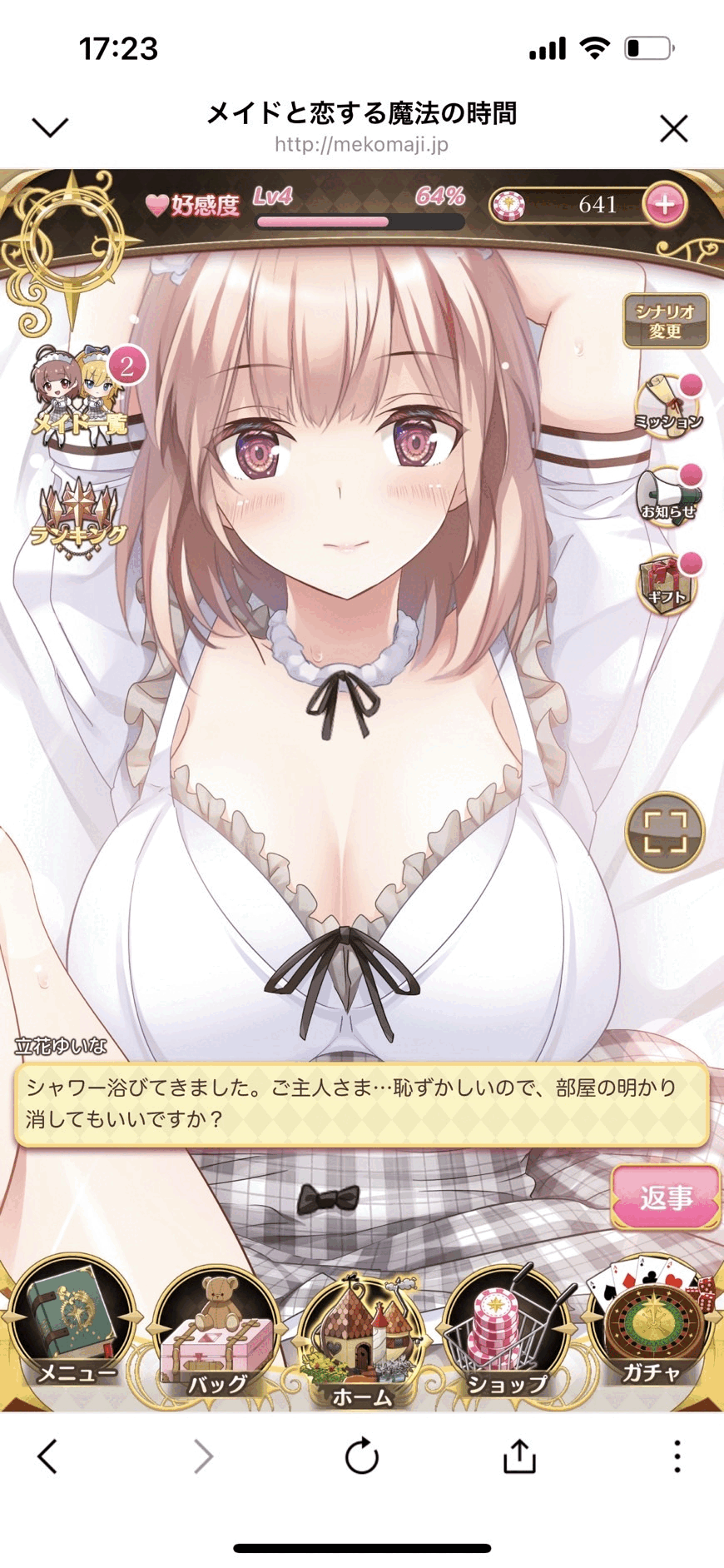 メイドと恋する魔法の時間